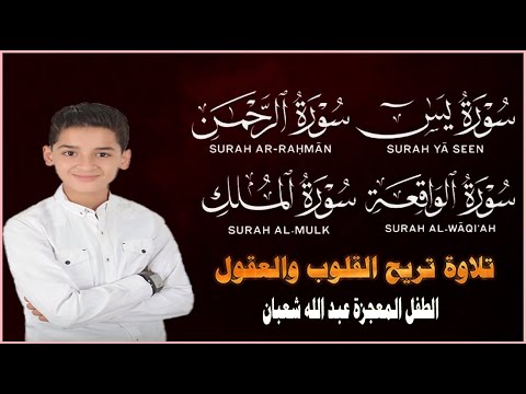 قرآن المساء سورة يس الرحمن الواقعة الملك من أجمل وأروع تلاوات القارئ عبدالله احمد شعبان