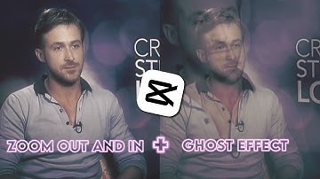 Zoom in, out, and ghost effect tutorial on capcut|Editing tutorial #4