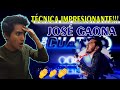 JOSÉ GAONA - La *MEJOR* técnica de raspado! | REACCIÓN