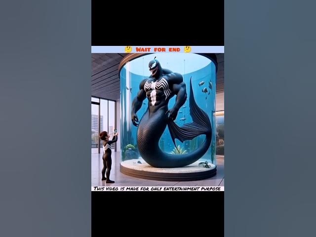 Spider and superheroes battle 🤯 ~ Hindi superhero video, venom, spiderman, #shorts #marvel #avengers