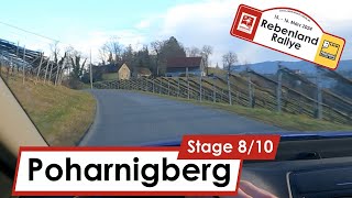 Rebenland Rallye 2024: Stage 8/10 Poharnigberg | POV Recce