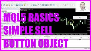 Celebrity LEARN MQL5 TUTORIAL BASICS - 87 SIMPLE SELL BUTTON OBJECT Wealth