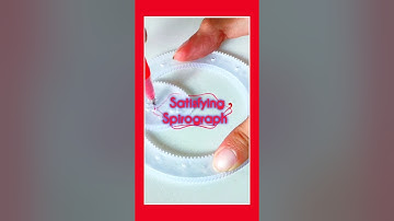 SATISFYING ASMR SPIROGRAPH ART @PuzzleGameRiddle