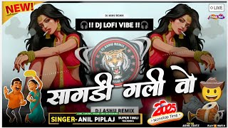 🔥 Dj Remixe - साग़डी_गली_वो 🤠Anil Piplaj New 2025 | Sagdi Gali Vo | Aadivasi Nonstop Song अनिल पिपलाज