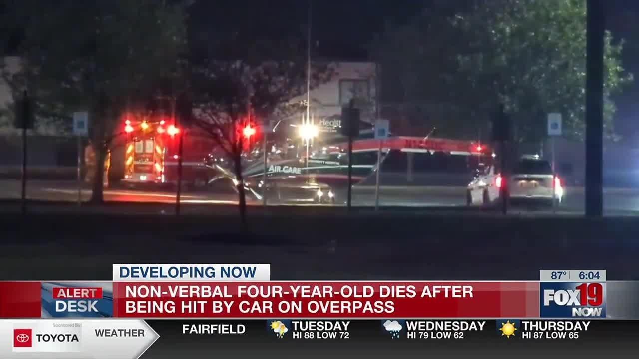 Child dies after being hit by car - YouTube