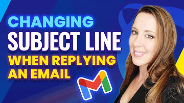 Changing The Subject Line When Replying To Email In Gmail