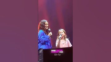 Alanis Morissette with her Daughter Onyx singing togethe Ironic Live #foryou #alanismorisette