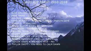 Lagu Pop Barat 2010-2019