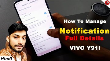 How to manage notification in vivo phone | y91i | Vivo Phone Notification settings,Vivo notification