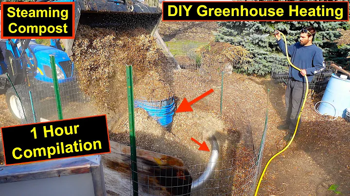 Cheap DIY Winter Greenhouse Heater Compilation - Start to Finish 2025
