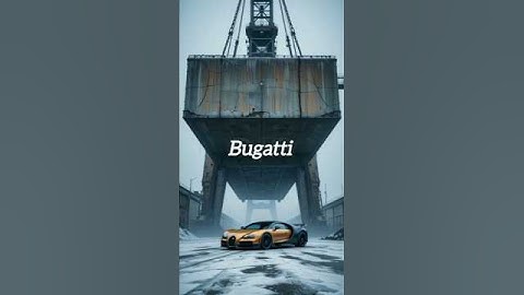 Ai Car Test Bugatti । ai Car crash Bugatti #shorts #viral #cars #ai