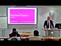 &#39;Structured Finance: A Primer&#39;: 3CL Lecture