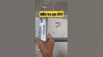 Kiểm tra chất lượng cọc ép Bê tông cốt thép #shome