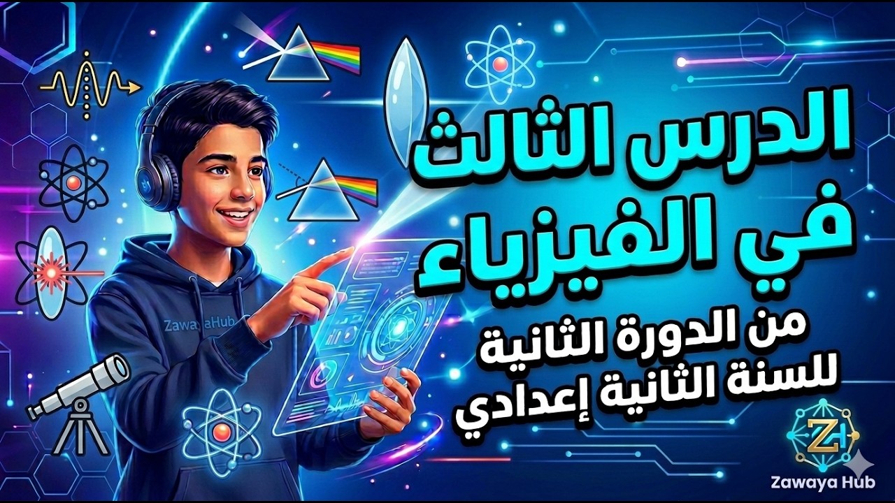 الضوء والألوان: تبدد الضوء | فيزياء ثانية إعدادي – Lumière et couleurs : la dispersion de la lumière