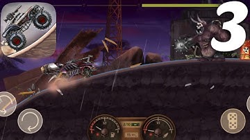 Zombie Hill Racing: Earn Climb Gameplay Stage 3