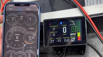 Touch Display with Bluetooth for VESC based Controllers