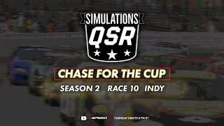 QSR SIMULATIONS  SEASON 2  RACE 10 @ Indianapolis
