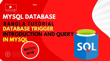 MySQL Database Bangla Tutorial 21| TRIGGER  STATEMENT | Create & Drop Trigger in MySQL Database