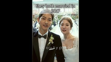 Thumbnail of Marriage then divorce #songhyekyo#songjoongki#katylouisescanders.ll scoutypool ll