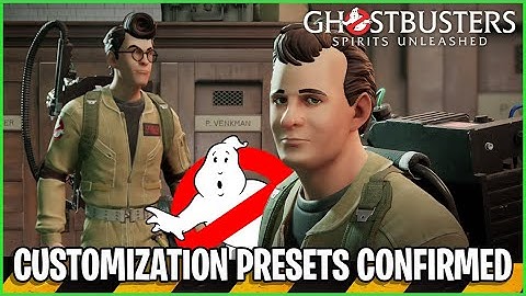Ghostbusters: Spirits Unleashed to add character customization presets