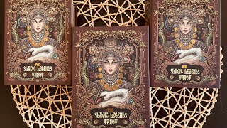 Распаковка и сравнительный обзор колод Таро Славянских легенд. Slavic Legends Tarot.