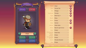 Fantasy Heroes: Character Editor