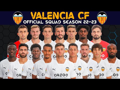 Valencia CF FULL OFFICIAL SQUAD 2022/23 | Valencia CF | LA LIGA​ Season 2022/23