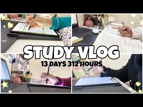 13 Days 312 Hours of Mid-Term Exam Journey, Productive Studies, Early Morning Exams | Study Vlog📚✏️