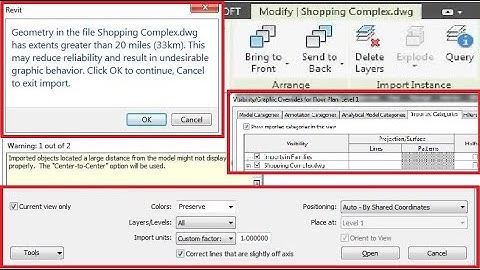 CAD Link to Revit - Troubleshooting