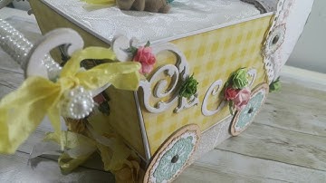 CCC  Tutorial  Part # 3 Authentique Beginnings Baby Buggy