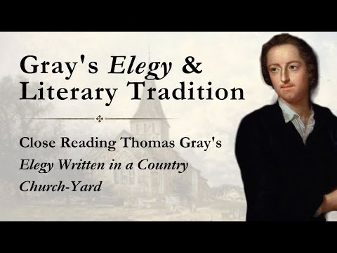 Video: Thomas Gray - el gran poeta inglés