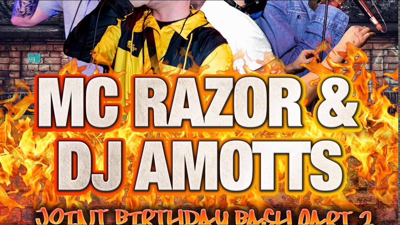 DJ AMOTT - MC'S BASSMAN, SOX & RAZOR (MC RAZOR & DJ AMOTT'S JOINT BIRTHDAY BASH 2019)