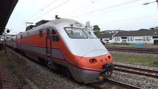 121次自強號抵達斗南車站 20200730