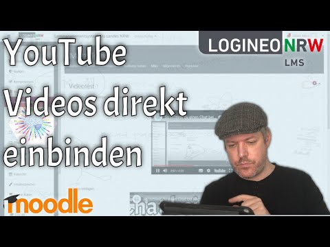 So fügst du ein YouTube Video direkt bei Logineo NRW LMS in die Aufgabe ein