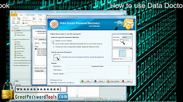 How to Recover Forgotten Password of Outlook 2010 Email Account