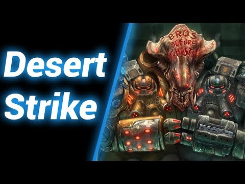 Видео: Desert Strike в Соло [Троих Подряд] ● StarCraft 2
