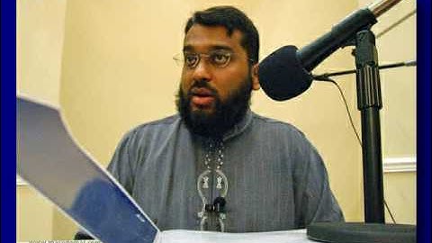 Yasir Qadhi on “Shirk”