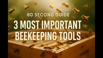 The 3 Most Important Tools For Beekeepers. A 60 Second Guide