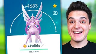 100% IV ORIGIN PALKIA PVP BATTLES!