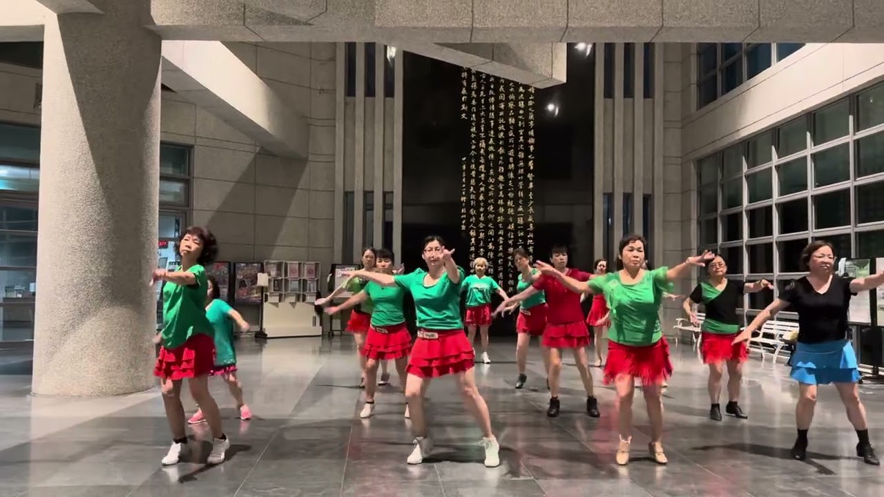 🐡#雅靜舞蹈班 🎶舞曲：紅顏心上人 （吉特巴） 指導老師：賴阿換老師 #感謝編舞莊幸安老師