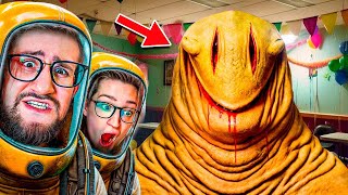 картинка: САМЫЙ СТРАШНЫЙ УРОВЕНЬ ЗАКУЛИСЬЯ! ЭТО ЖЕСТЬ! БЕГИ и НЕ СМОТРИ НАЗАД! (BACKROOMS ESCAPE TOGETHER)