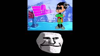 TROLL FACE ? Teen Titans Go Whistle Training Animation Edit #shorts