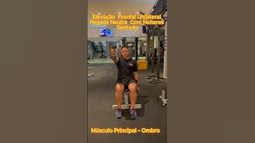 Elevação  Frontal Unilateral Pegada Neutra  Com H