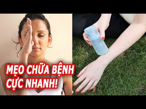 TỔNG HỢP MẸO VẶT SỨC KHỎE CHỮA BỆNH CỰC NHANH HƠN CẢ DÙNG THUỐC