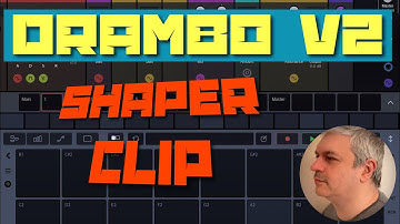 BeepStreet Drambo v2 - Demo / Tutorial 84: NEW SOUNDS with the Shaper Rack using Clip and Bias