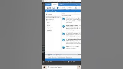 How to Download DataBase Activities In UiPath #shorts
