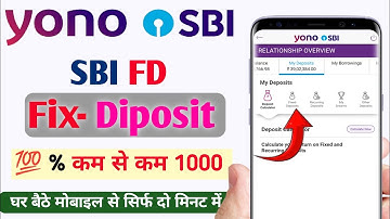 FD SBI YONO | YONO SBI Fixed Deposit Kaise Kare | sbi yono app se fd kese kare | how to yono fd