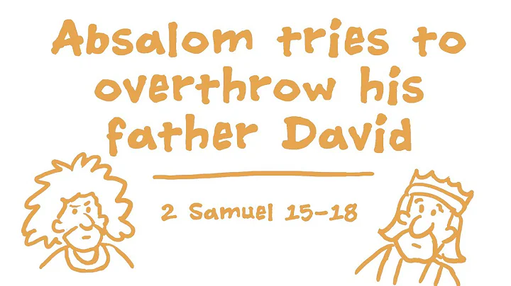 Absalom Tries to Overthrow His Father David Bible ...