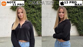 Redmi Note 11 Pro Vs iPhone 13 Pro Max Camera Test Camparision