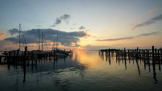 4K Time Lapse At Sunrise In Bimini, Bahamas